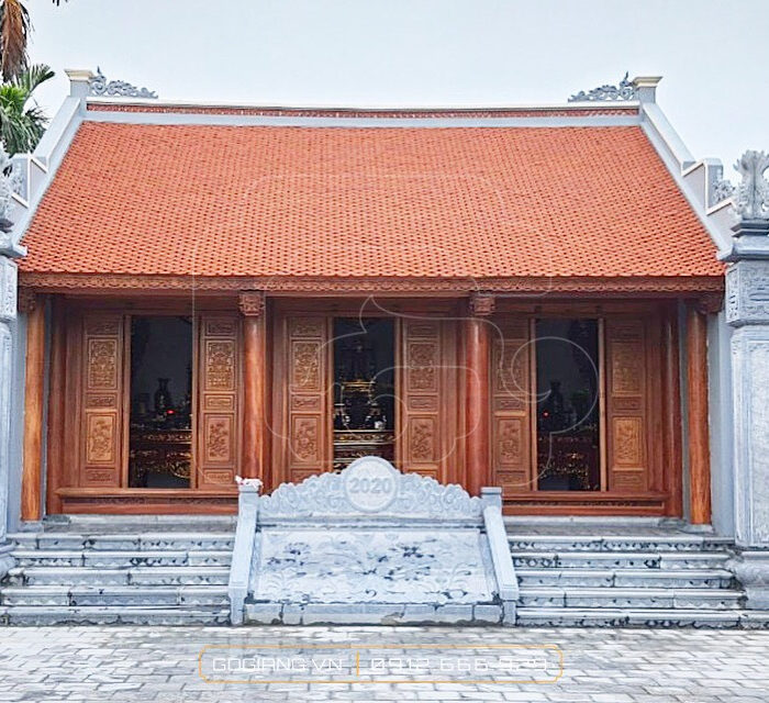 Nhà gỗ 3 gian