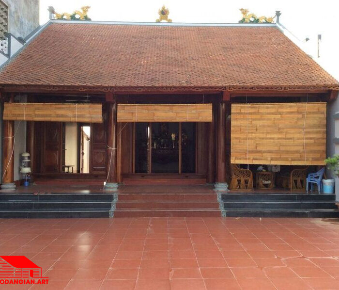 Nhà Gỗ Xoan 3 Gian 2 Chái