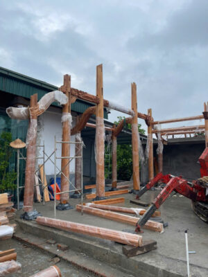 Quy trình làm nhà gỗ truyền thống chuẩn Bắc Bộ